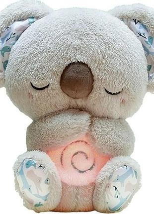 Дихаюча м'яка іграшка нічник коала