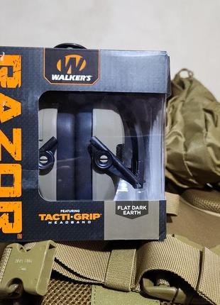 Тактичні навушники з сша razor walkers slim 100% оригінал