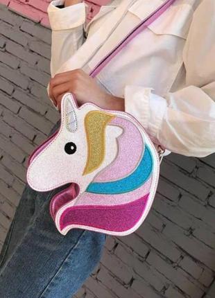 Нова підліткова/дитяча сумка сумочка дівчинці єдиноріг cappuccino toys