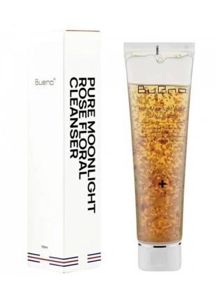 Гель для умывания bueno pure moonlight rose floral cleanser, 150 мл