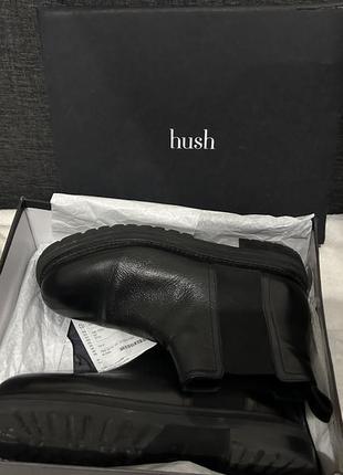 Ботинки  hush, жіночі, демісезон, р 40, довжина устілки 26см, шкіра, ідеальний стан