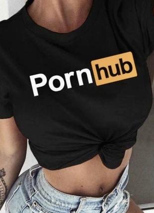 Футболка pornhub котон 100%
