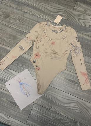 Новий стильний боді з українською символікою «душа» від gepur