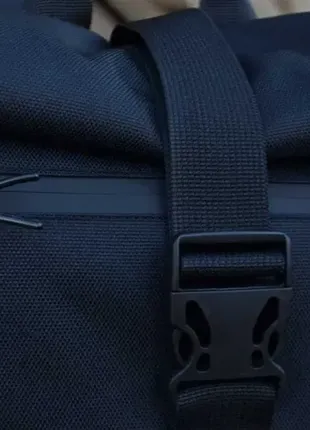 Акция! мужской, женский рюкзак ролл топ rolltop черный левов