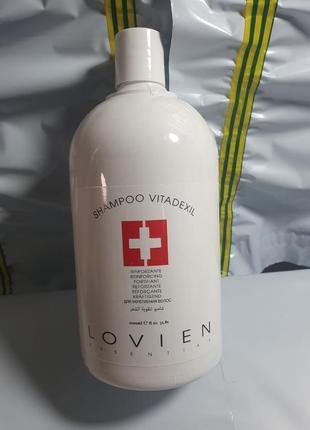Літр lovien shampoo vitadexil шампунь проти випадіння волосся rinforzante reinforcing fortifiant 1000