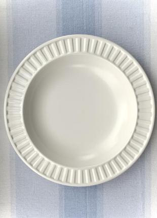 Тарелка 27см wedgwood everyday большая белая