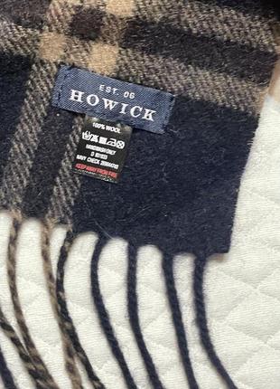Шарф шотландского бренда howick