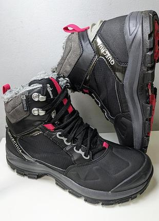 ❗️❗️❗️ботинки треккинговые quechua sh for 500 warm waterproof wtp black ws 39 г. оригинал