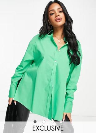 Сорочка рубашка котон оверсайз xs/s(8)