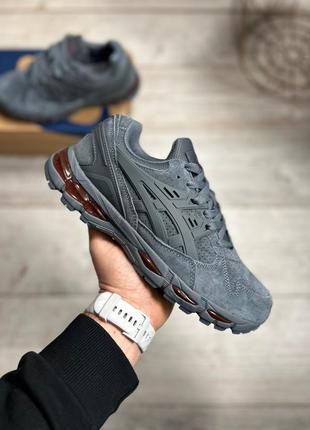 Кросівки asics gel kayano trainer dark gray