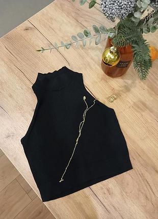 Гольф от uniqlo в рубчик