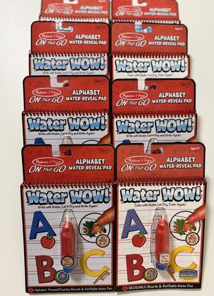 Водні розмальовки water wow і colorblast melissa&doug