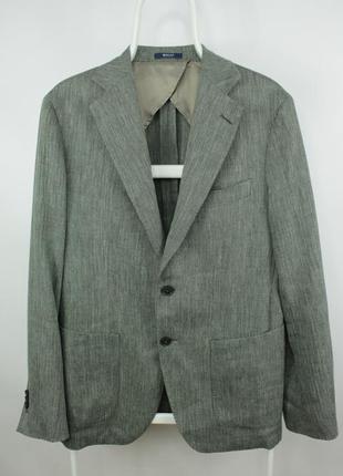 Итальянский пиджак блейзер спортивного кроя boggi milano