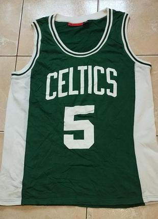Nba boston celtics garnett 5 def jam vintage very rare 90's jersey