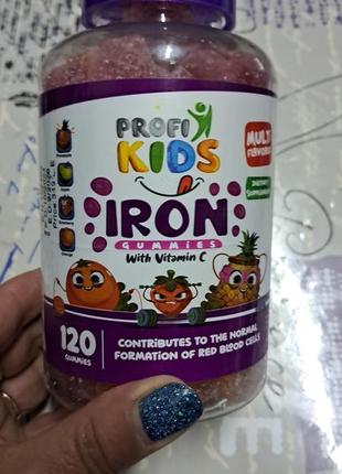 Iron kids, витамины для детей,железо для детей