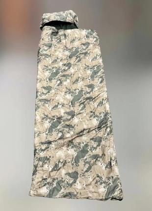 Спальний мішок wolftrap тактичний 190х70, температура до -15, силіконовий міфлон