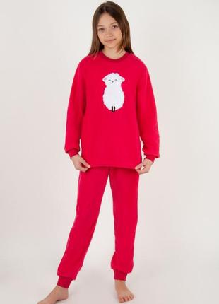 Пижама для девочки флисовая 5 цветов