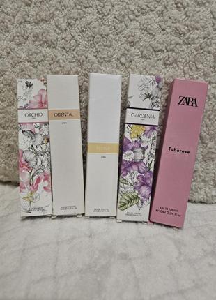 Парфуми zara 10 ml oriental, gardenia, orchid, tuberose, femme