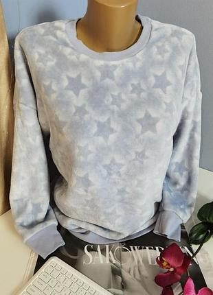 Брендова домашня плюшева кофта розміру m-l