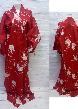 Kimono japan dragon × uniqlo u7 юката стильное кимоно на высокую девушку