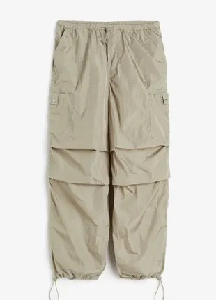 Легкие брюки паршют h&amp;m р.xs