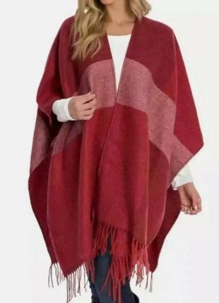 Woolrich poncho жіноча накидка-пончо тепла