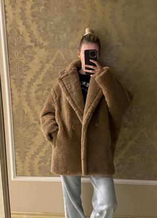 Max mara teddy coat, макс мара шуба тедди оригинал3 фото