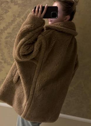 Max mara teddy coat, макс мара шуба тедди оригинал2 фото