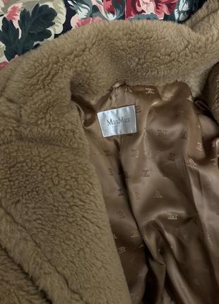 Max mara teddy coat, макс мара шуба тедди оригинал10 фото