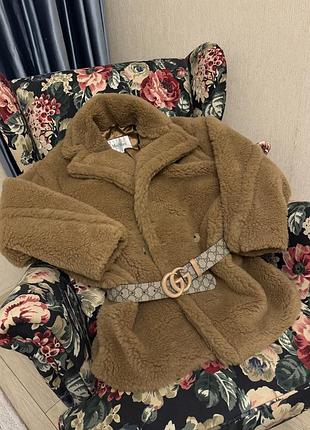 Max mara teddy coat, макс мара шуба тедди оригинал6 фото