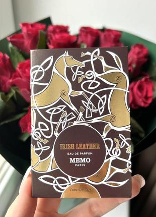 Memo irish leather парфумована вода унісекс пробник