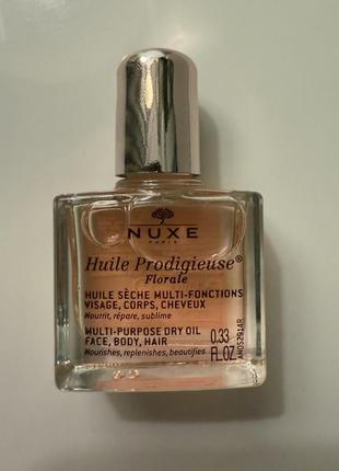 Уценка масло nuxe huile podigieuse florale multi-purpose dry oil, 10 мл