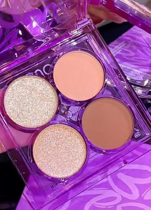 Палетка теней urban decay space cowboy quad palette