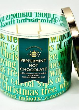 Зимняя свеча bath and body works