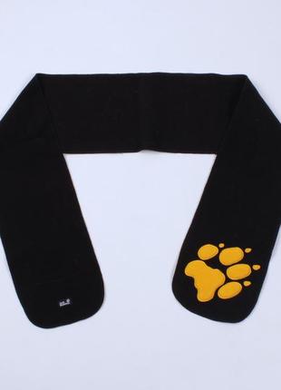 Флисовый детский подростковый шарф jack wolfskin