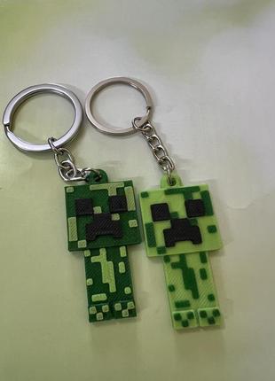 Брелок minecraft creeper