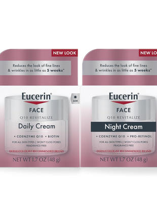 Набір eucerin денний і нічний крем