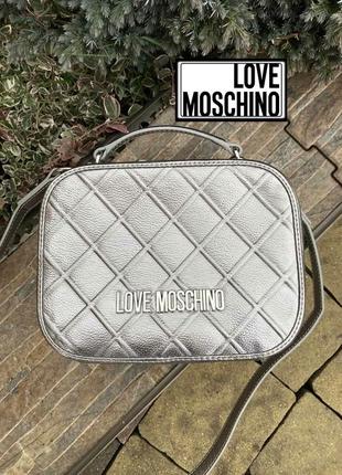 Love moschino оригинальная эксклюзивная женская сумка кроссбоди
