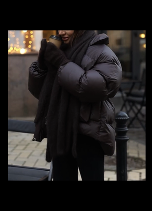 Шарф ангорка шерсть spagnoli