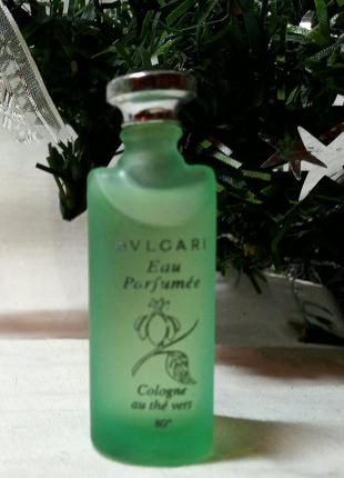 Bvlgari eau parfumee au the vert bvlgari eau de cologne 5 мл, винтаж, оригинал
