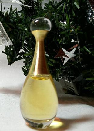 J'ador christian dior, eau de parfum 5 мл, винтаж, оригинал