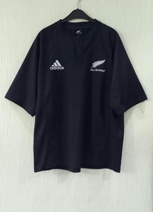 Відмінної якості, дуже міцна щільна футболка all blacks. xxl
