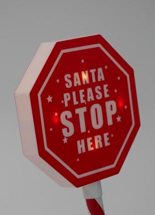 Новорічна прикраса з підсвічуванням на батарейках