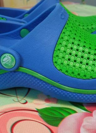Фирменные кроксы шлепанцы crocs p 10-c-11-17 см