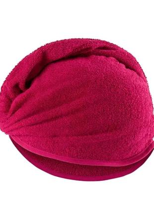 Полотенце тюрбан для сушки волос3 фото