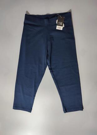 Сині трикотажні велосипедки