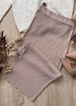 Міді спідниця плісе гофра гофрована