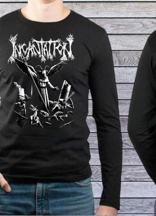 Incantation лонгслив. металл мерч