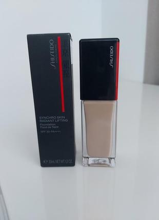 Тональный крем shiseido synchro skin radiant lifting 30мл