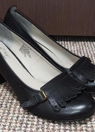 Комфортные туфли лоферы hush puppies . размер 40 - 41